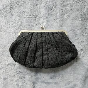 Pleated Lace Clutch Purse - set price